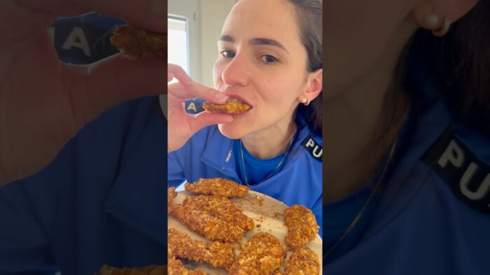RECIPE BELOW 👇🏼 | Crispy Panko Chicken Tenders