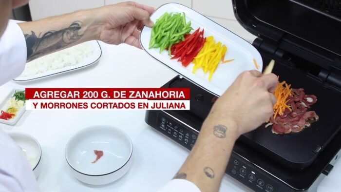 Receta: Arroz Frito | Freidora de Aire (PE-AFG02N)