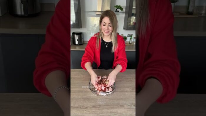 Receta de estas ALITAS EN AIRFRYER SÚPER SABROSAS #shorts