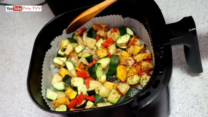 Receta de una sola olla para freidora de aire, idea de desayuno saludable para bajar de peso, rec…