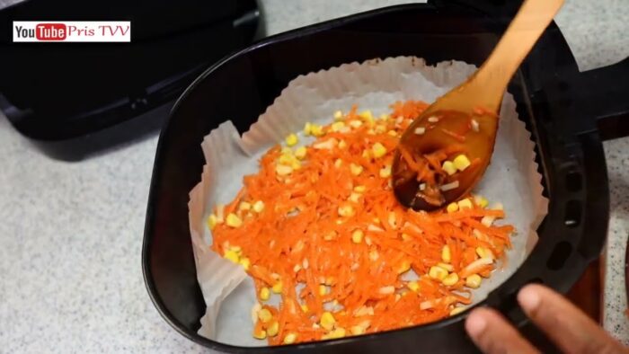 Receta fácil y rápida de 3 ingredientes para freidora de aire (sin harina), desayuno saludable, r…