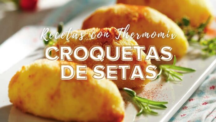 Recetas: croquetas de setas Thermomix