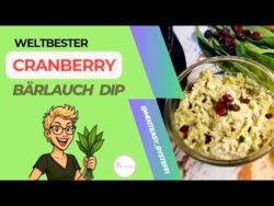 🔥 SUCHTGEFAHR – Cranberry-Bärlauch-Dip  – der neue gehypte Thermomix Dip ‼️