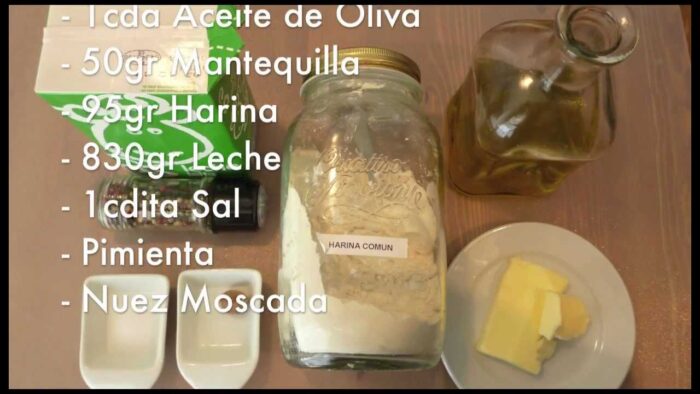Salsa bechamel – Receta para Thermomix ✅