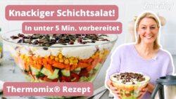 Schichtsalat Thermomix® – Vegan & Lecker! 🥗 | Thermomix® Rezept