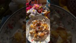 Smashed Potato Salad | Air-fryer Recipe | Greek Yogurt | Healthy Salad Recipe #shorts #recipe #salad