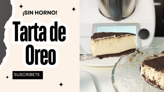 TARTA de OREO con THERMOMIX impresionante | ¡SIN HORNO!