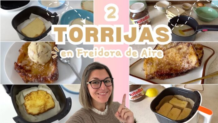 TORRIJAS en FREIDORA de AIRE Fáciles y Rápidas *2 RECETAS*
