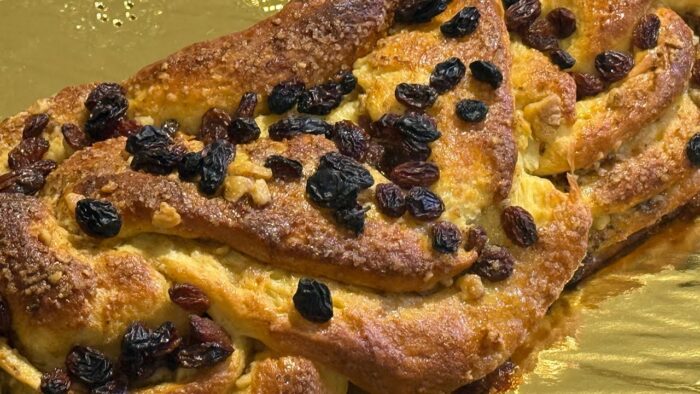 TRENZA CON NUECES Y PASAS DE PASCUA 🐣 CON THERMOMIX 7!!