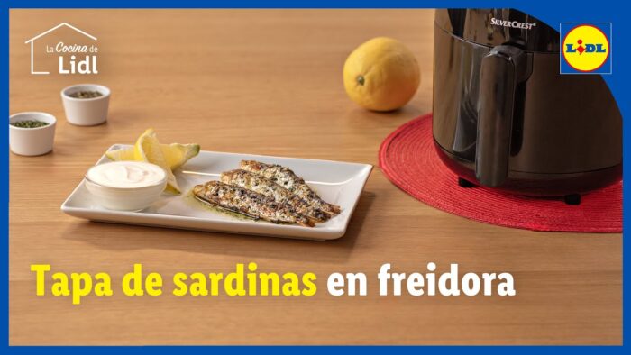 Tapa de sardinas en freidora de aire 🐟 | Recetas con pescado | Lidl España