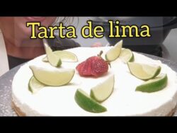 Tarta de lima en Thermomix