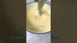 Tarta de requesón en freidora de aire – Recetas La Lechera #shorts