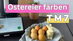 Thermomix TM7: Eier kochen und färben mit Zwiebelschalen