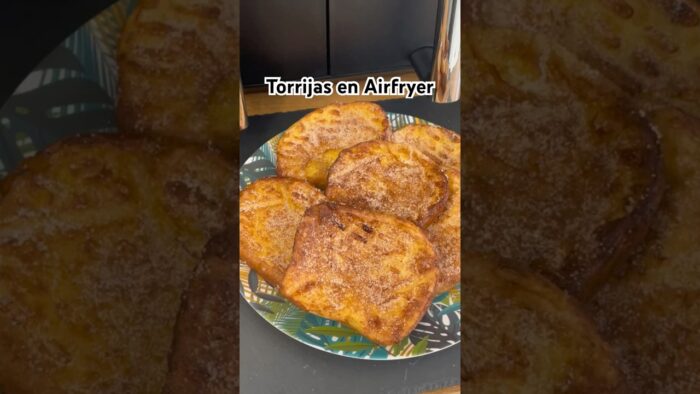 Torrijas (super tiernas) en FREIDORA DE AIRE