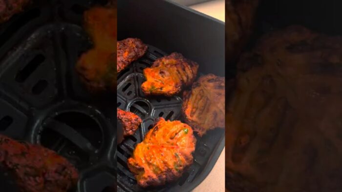 Turkey Chapli Kebab | Healthy and Juicy Air Fried Starter Recipe 🍗🌿