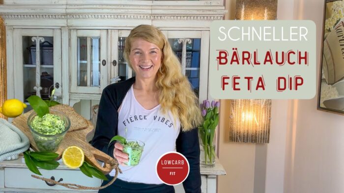 Unglaublich leckerer Bärlauch Feta Dip | Einfaches schnelles Rezept für den Thermomix, Pürierstab…