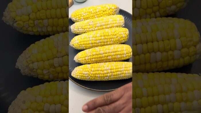 Yummy Sweet Corn in Air Fryer! #sweercorn #alekhya #indianfood #recipe #fyp #ytshorts #cooking