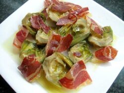 Alcachofas con jamón: una receta fácil paso a paso