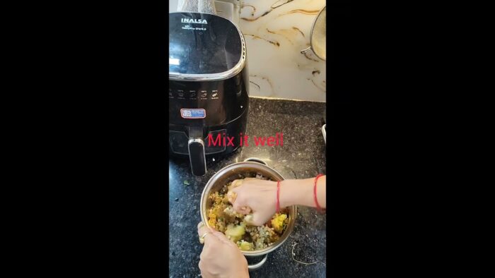 how to make a perfect airfryer cutlet recipe#YouTube short #shorts#air fry recipe#healthy food