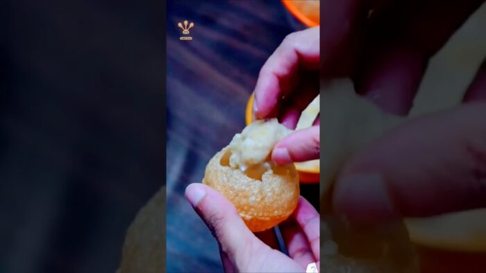 panipuri air fryer।#cooking #food #recipe #panipuri #shorts