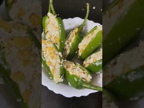 #stuff hari mirch#recipe #air fryer#khagaria #reels