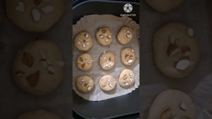 गव्हाच्या पिठापासून बनवलेले बिस्किटे#nan khatai#नानकटाई#air fryer recipe