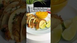 32g Protein Mini Chicken Tacos 🌮