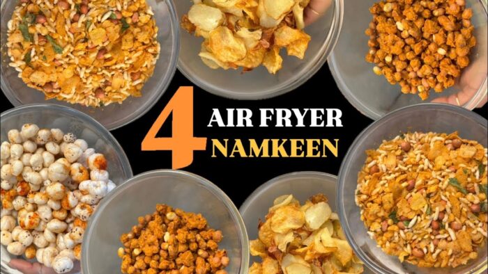 4 RECETAS DE NAMKEEN PARA FREIDORA DE AIRE | ¿Alguna vez has preparado snacks en una freidora de …
