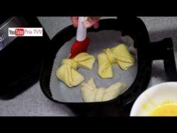 Air Fryer Peanut Butter BowTie Shaped Bread, Air Fryer Bread Recipe,Evening Snacks In Air Fryer