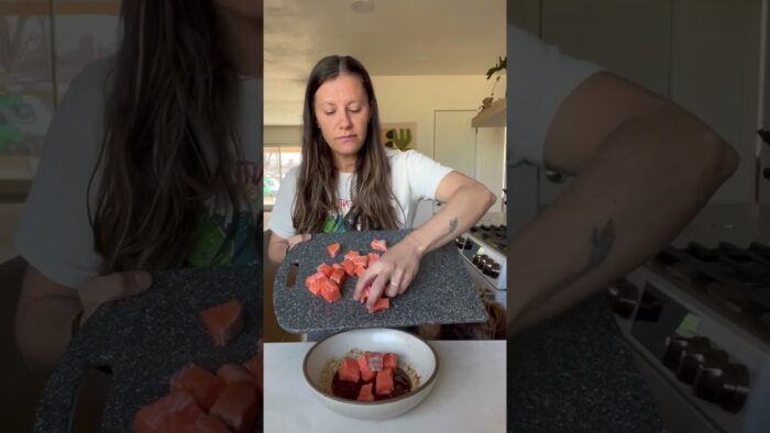 Air Fryer Salmon Bites