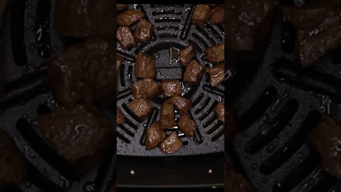 Air Fryer Steak Bites – Recipe in the comments!