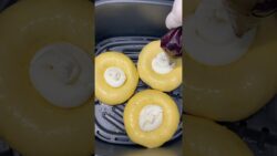 Air fryer Mini bun for breakfast 🤤💕# air fryer #mini bun# ready and cook.