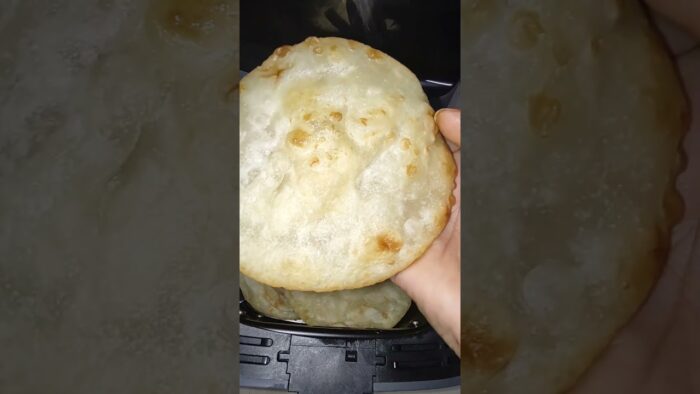 #Air fryer bhature ♥️ chole #youtubeshorts #vlog #food #subscribe #shortvideo #viralvideo #shorts