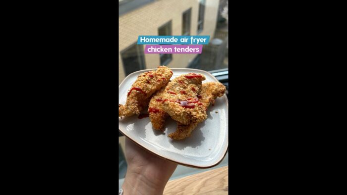 Air fryer chicken tender recipe