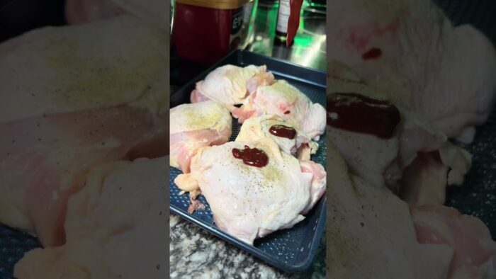 Air fryer gochujang chicken