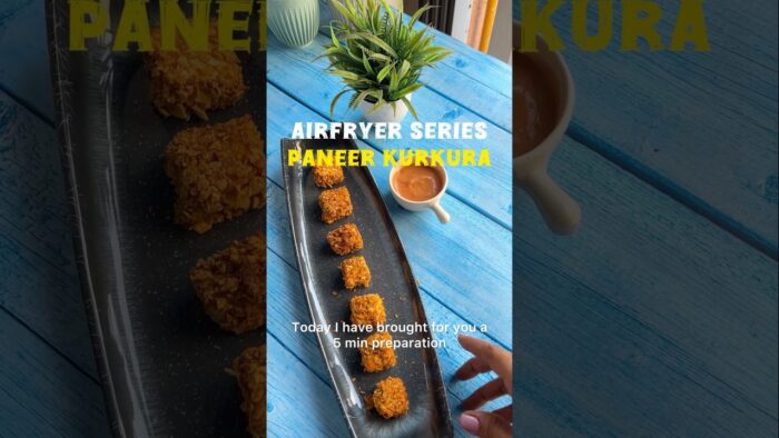 Airfryer recipe | paneer kurkure #recipe #shorts #ytshorts #snack #paneer #easyrecipe #homemade