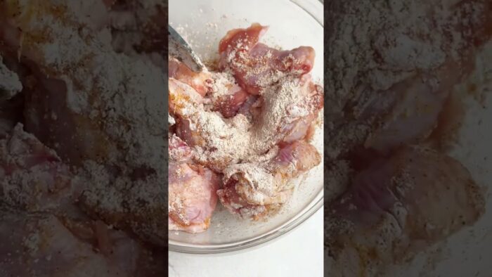 Alitas de pollo en freidora de aire #comida #receta