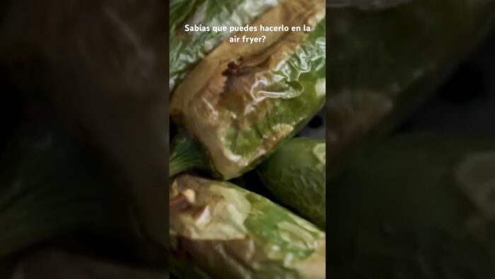 Asar los chiles en la freidora de aire… #airfryer #recetas