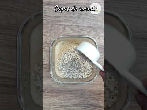 Avena horneada en AIR FRYER!! DESAYUNO SALUDABLE EN 10 MINUTOS!! 💪😋