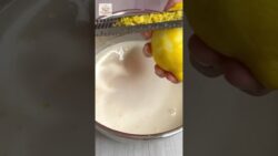 BIZCOCHO DE LIMÓN 🍋 EN FREIDORA DE AIRE, receta esponjosa y jugosa 🥰#airfryer #recetasfreidoradeaire