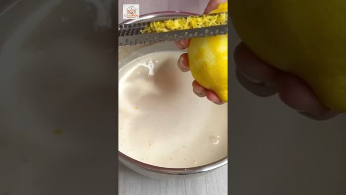 BIZCOCHO DE LIMÓN 🍋 EN FREIDORA DE AIRE, receta esponjosa y jugosa 🥰#airfryer #recetasfreidoradeaire