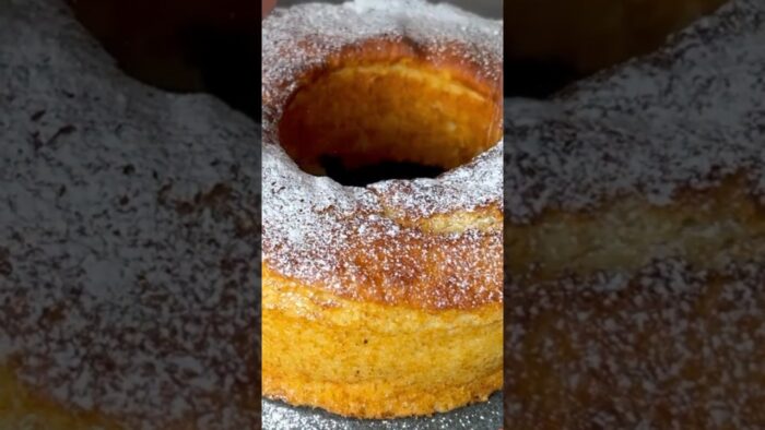 BIZCOCHO 😋 DE QUESO MASCARPONE 🧀 en FREIDORA DE AIRE, muy fácil y esponjoso #airfryer #cocinacasera