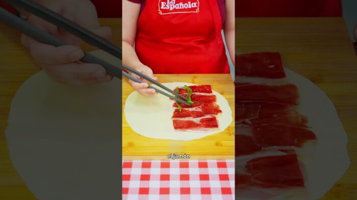 🔥 BROCHETAS DE SERRANITO en la Air Fryer #feria2025 #recetaferia #recetaairfryer