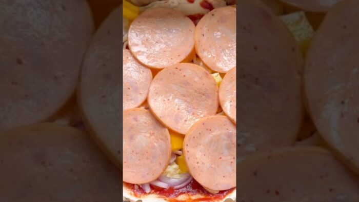 Better Than Pizza! Easy Air Fryer Tortilla Pizza. Delicious recipe #shorts