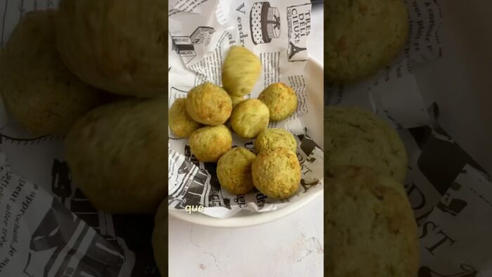 Bolitas de brócoli 🥦 #broccolirecipe #recetas #viral #mapetitebouchee #airfryer