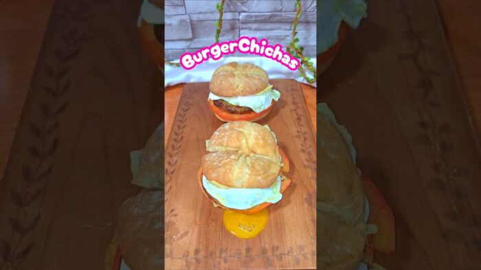 🍔🌭 BurgerChichas 🍳🧀  #receta  #recetas #airfryerrecipes