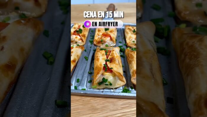 CENA EN AIRFRYER EN 15 MINUTOS #receta #airfryer #recetas