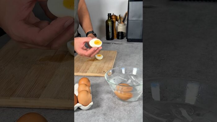 Cocina Huevos Duros PERFECTOS con Freidora de Aire