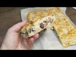 Cómo Hacer Empanada de Hojaldre con Bacon Dátiles en la freidora de aire