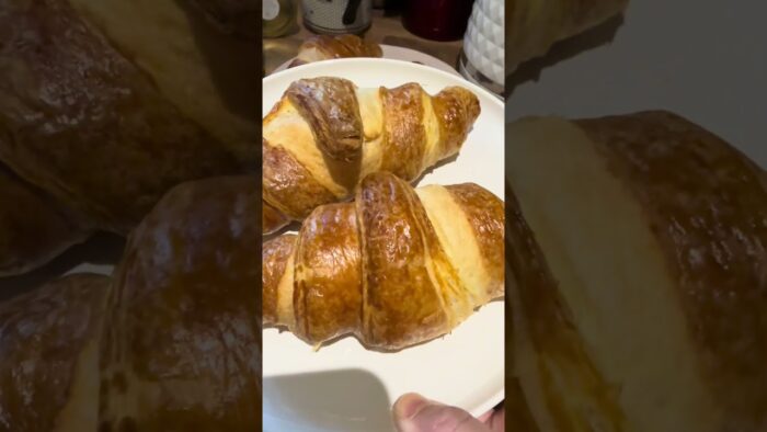 Croissants congelados de Costco UK | croissants en freidora de aire